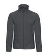 B&C Collection Mens ID 501 Microfleece Jacket (Dark Grey) - UTRW3527