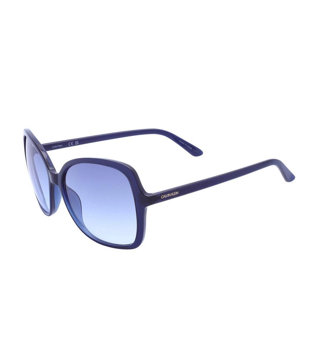 Womens/ladies Gradient Sunglasses One Size Navy Blue Calvin Klein-2