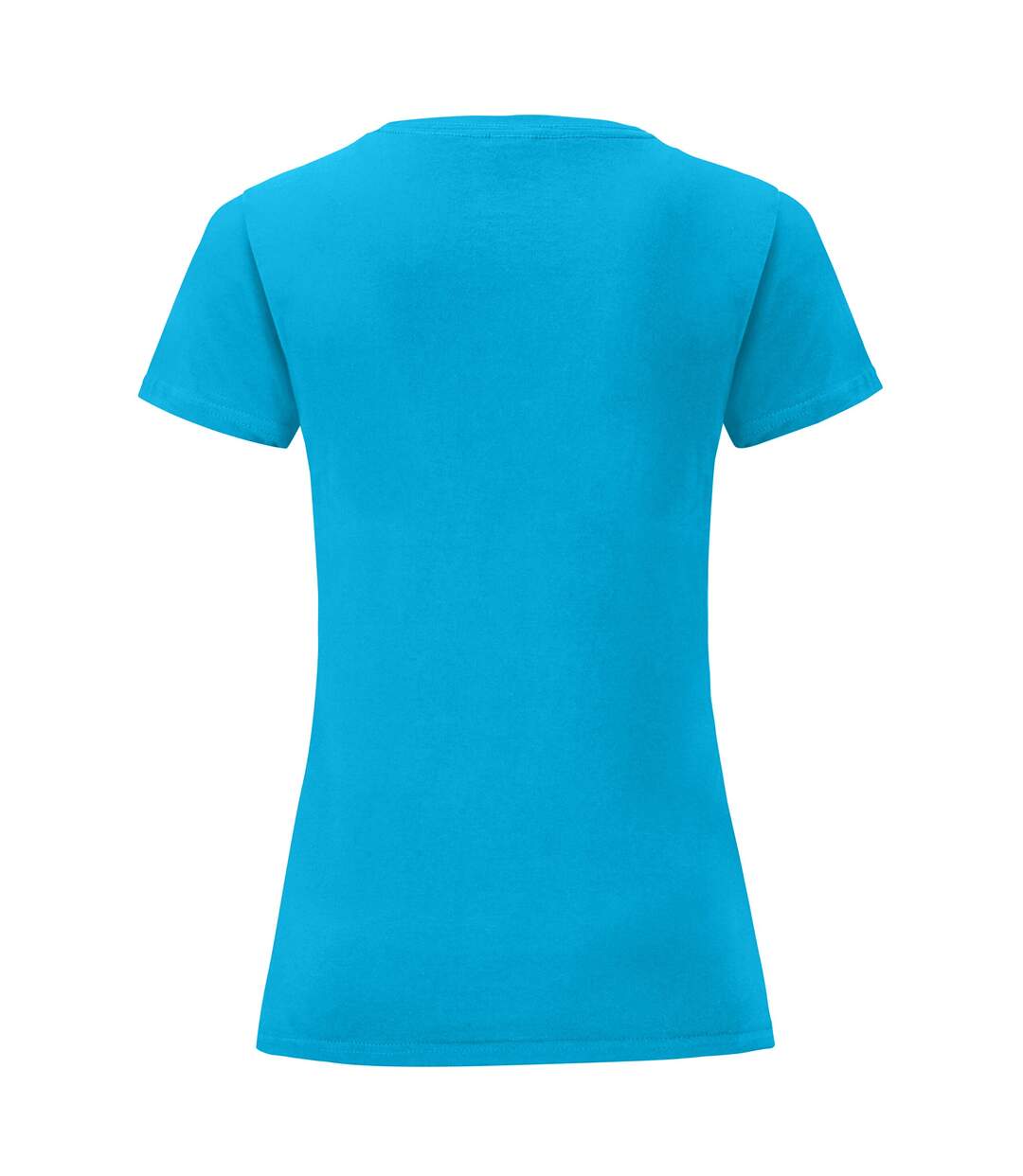 T-shirt Iconic Femme Azur Fruit Of The Loom-2