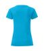 T-shirt Iconic Femme Azur Fruit Of The Loom-2