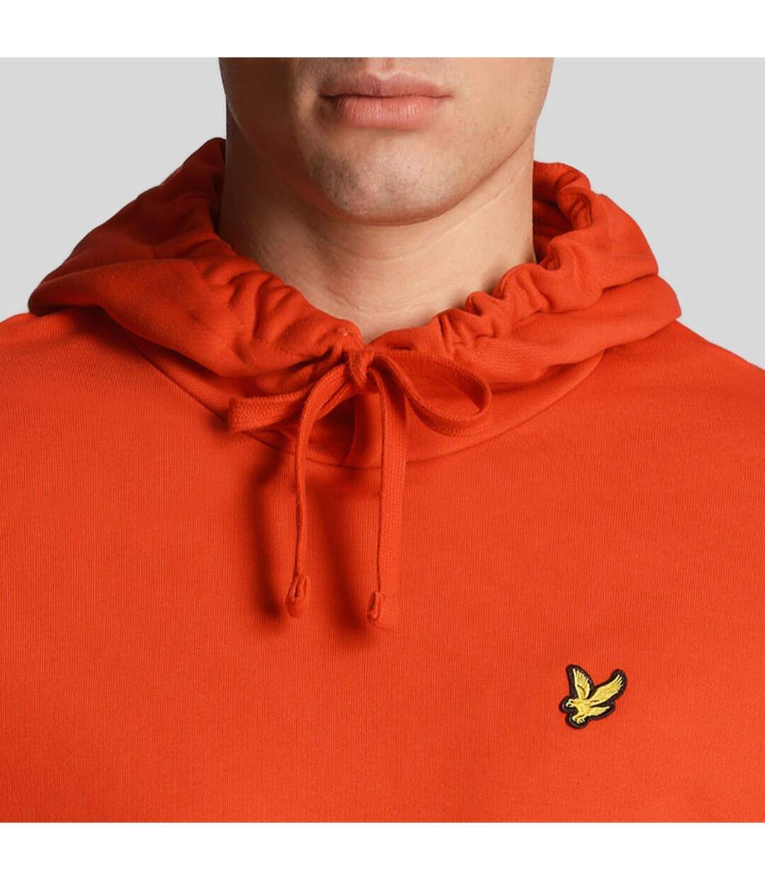 Sweat À Capuche Homme Rouge Lyle & Scott-4