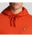 Sweat À Capuche Homme Rouge Lyle & Scott-4