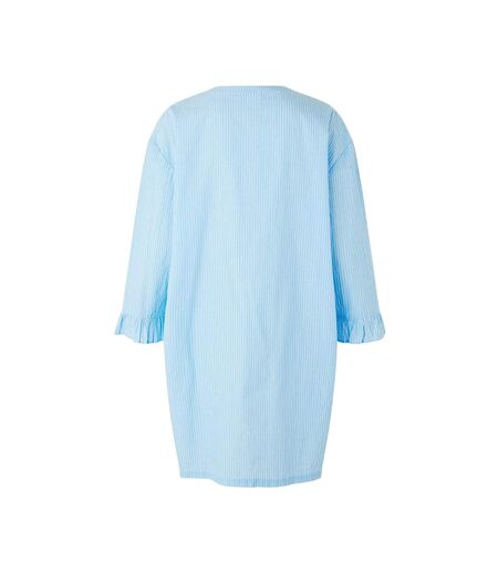 Robe Motif/style À Rayures Femme Bleu Nora