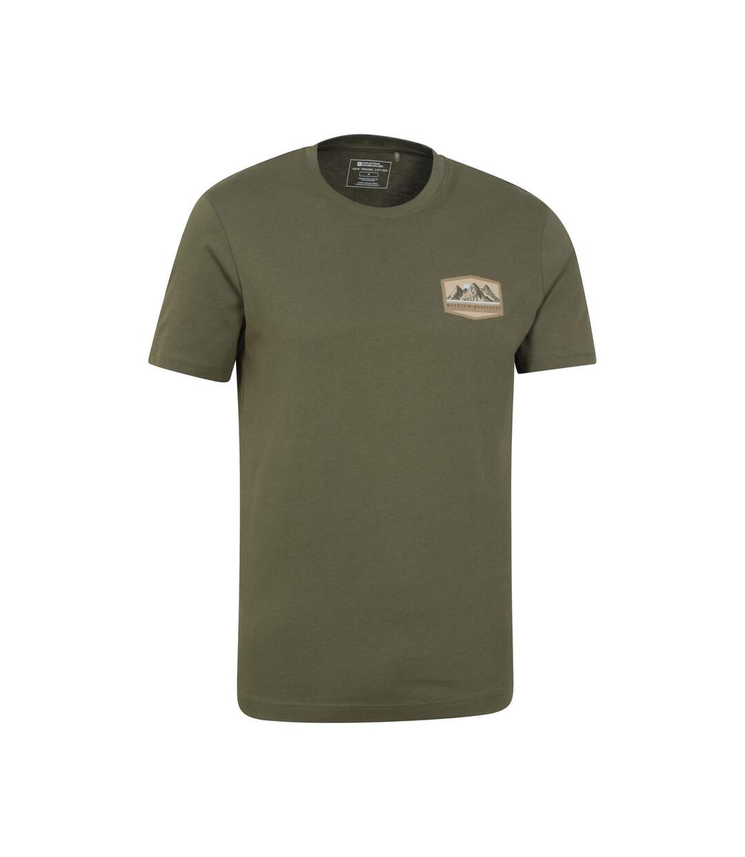 T-shirt homme vert kaki Mountain Warehouse Mountain Warehouse