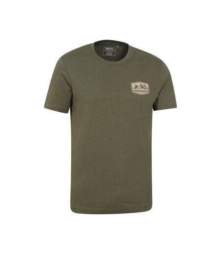 T-shirt homme vert kaki Mountain Warehouse