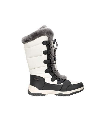Mountain Warehouse Womens/Ladies Snowflake Extreme Long Snow Boots (White) - UTMW2064