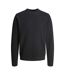 Pull noir homme jack & jones stitch-1