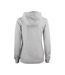 Veste À Capuche Premium Femme Gris Chiné Clique-2