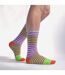 Mencap Mens Novelty Cotton Socks | Colourful Striped Slogan Fun Gift-3