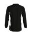 SOLS Mens Azteca Long Sleeve Goalkeeper / Football Shirt (Black/White) - UTPC467