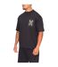 T-shirt Motif/style Imprimé Palmier Adulte Noir London-3