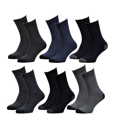 Chaussettes de Travail TRACTO pour Homme Résistance et Qualité Pro - Pack de 6