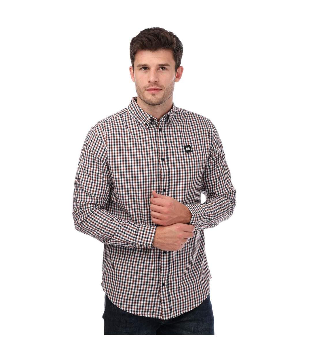 Chemise Barbaro Homme Marron Weekend Offender-1