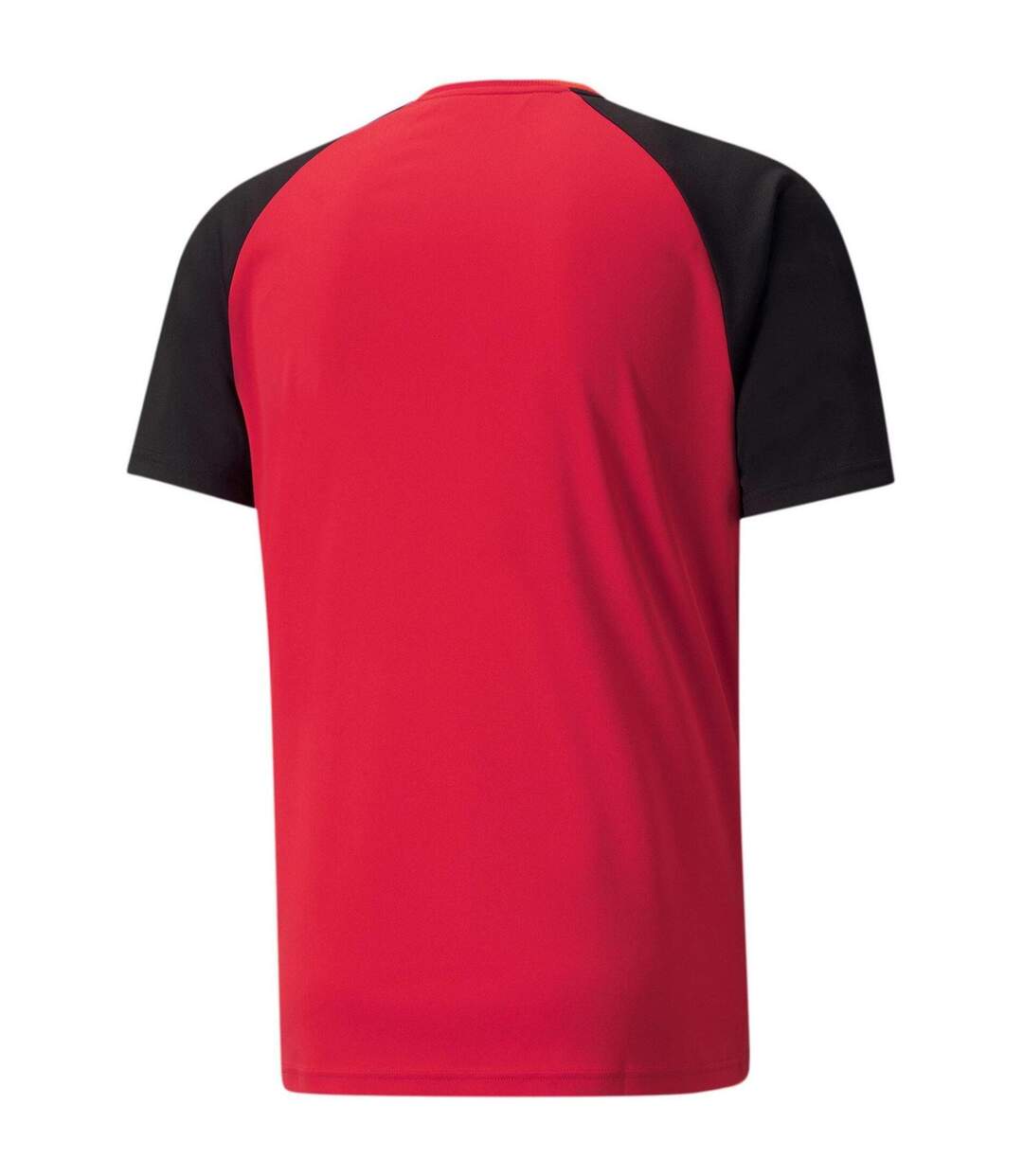 Mens Teampacer Colour Block T-shirt Red Black White Puma-2