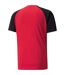 Mens Teampacer Colour Block T-shirt Red Black White Puma-2
