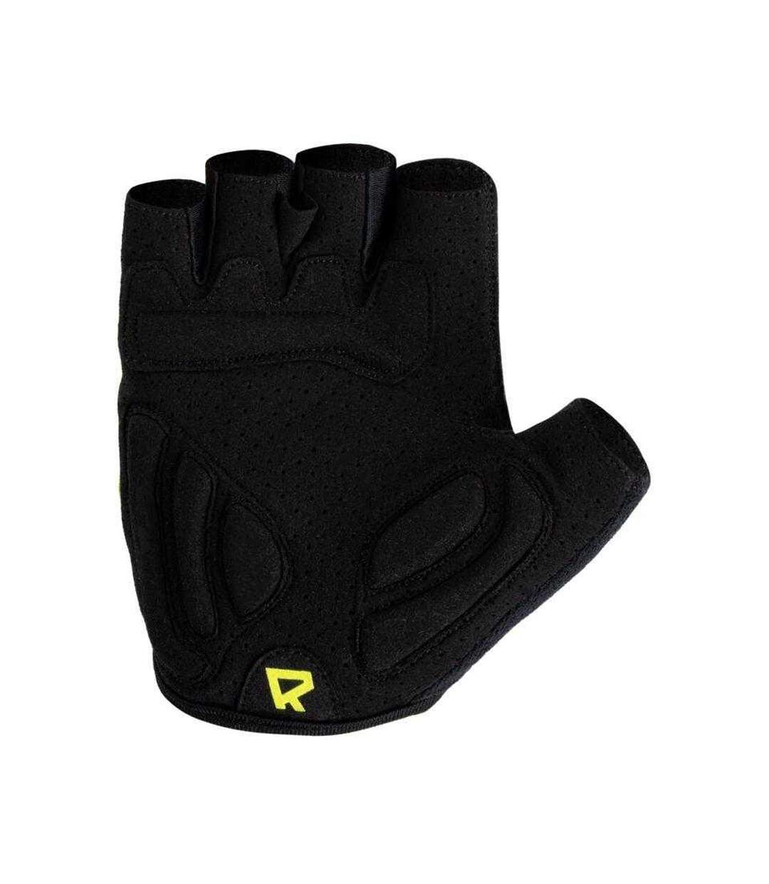 Gants De Cyclisme Motif/style Arrondi Femme Noir Jaune Radvik-2
