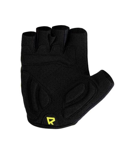 Gants De Cyclisme Motif/style Arrondi Femme Noir Jaune Radvik