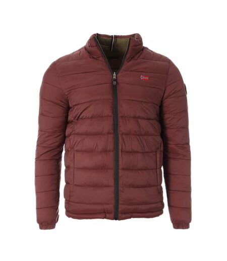 Doudoune bordeaux/verte homme geographical norway california - 3xl