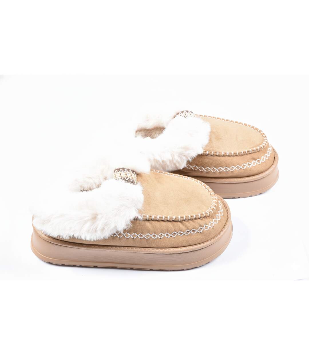 Pantoufles Charentaises Ultra Légères Sherpa MD10158-2