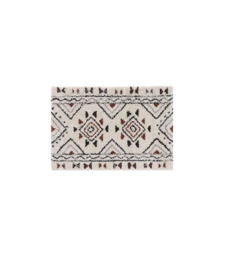 Tapis Déco à Motifs Saharienne 160x230cm Beige