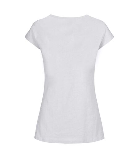 T-shirt femme blanc Build Your Brand