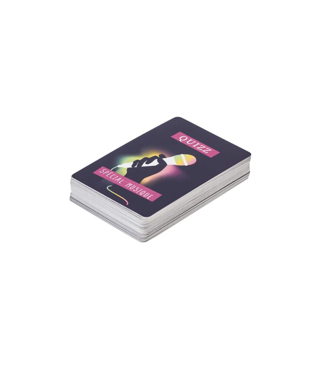 Coffret Bougie Parfumée & Cartes Quizz 7cm Vanille-4