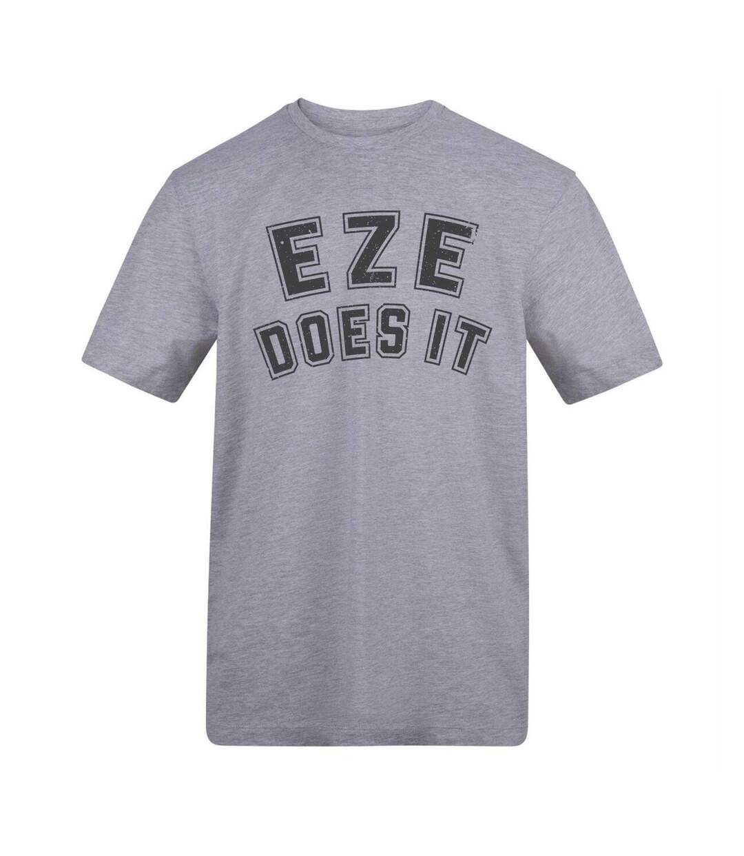 T-shirt Foot Eze Does It Homme Gris AWD-1