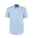 Chemise À Manches Courtes Hommes Bleu Clair Kustom-1