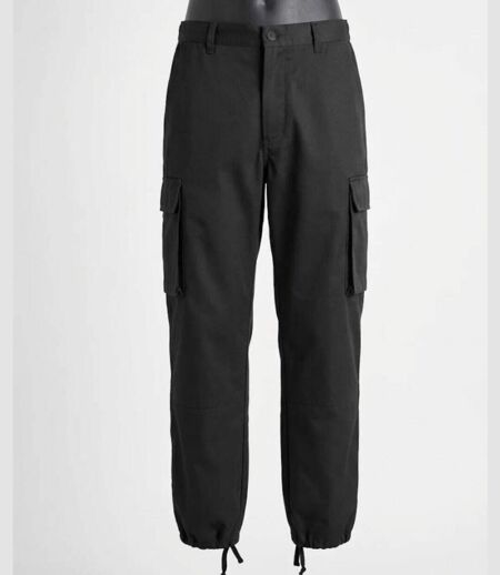 LEDERTYS LY0411 — Pantalon treillis noir : robustesse et confort d'action