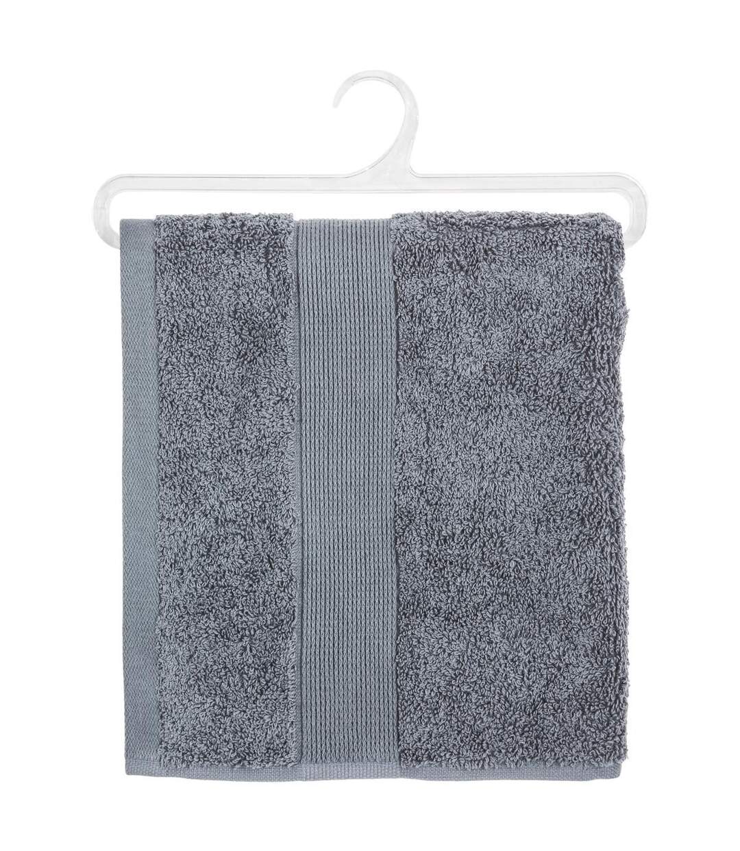 Serviette de Toilette Confort 50x90cm Gris Anthracite-4