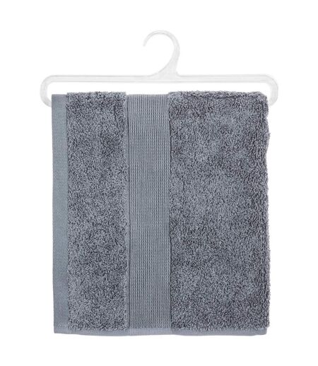 Serviette de Toilette Confort 50x90cm Gris Anthracite