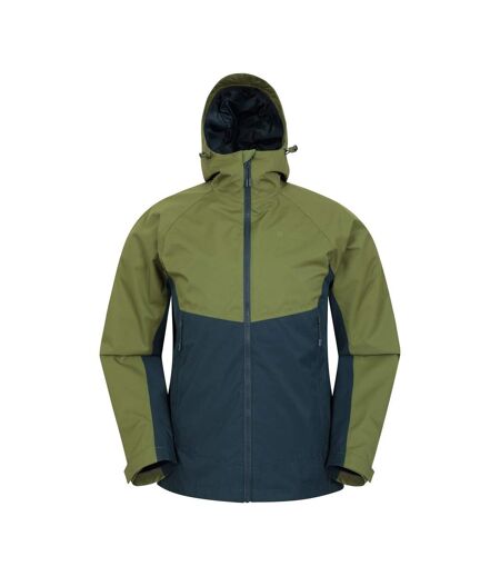 Mens Verge Extreme Waterproof Jacket Green Mountain Warehouse
