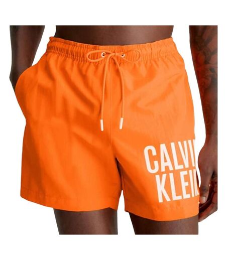 Short de bain Orange Homme Calvin Klein KM0KM00794 - S