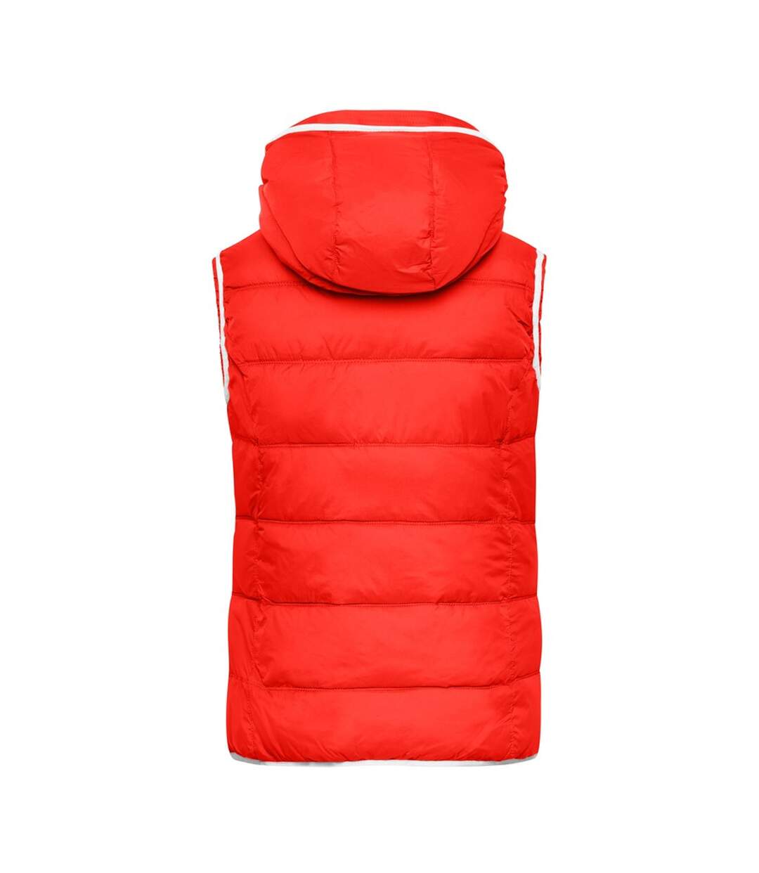 Veste Sans Manches Maritime Homme Rouge Blanc James And Nicholson-2