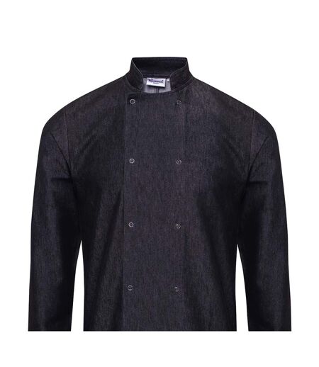 Veste de cuisinier adulte noir Premium