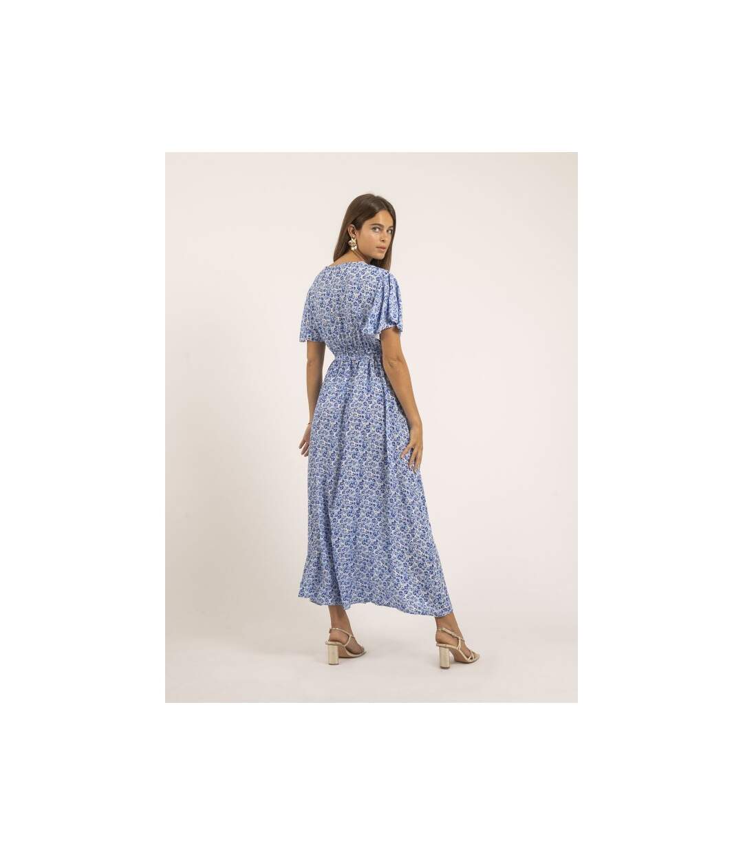 Robe longue motifs IFAM - Dona X Lisa-2