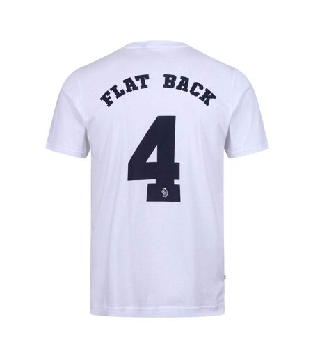 T-shirt Flat Back Homme Blanc Luke 1977