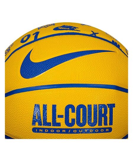 Ballon De Basket Everyday All Court Taille 7 Bleu Jaune Nike