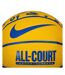 Ballon De Basket Everyday All Court Taille 7 Bleu Jaune Nike-2