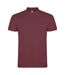 Polo star homme rouge vif Roly