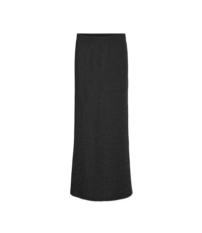 Jupe à Paillettes Noir/Argenté Femme Vero Moda Kanva - L