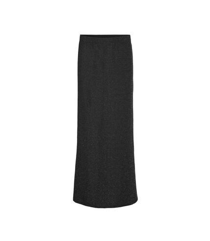 Jupe à Paillettes Noir/Argenté Femme Vero Moda Kanva - L