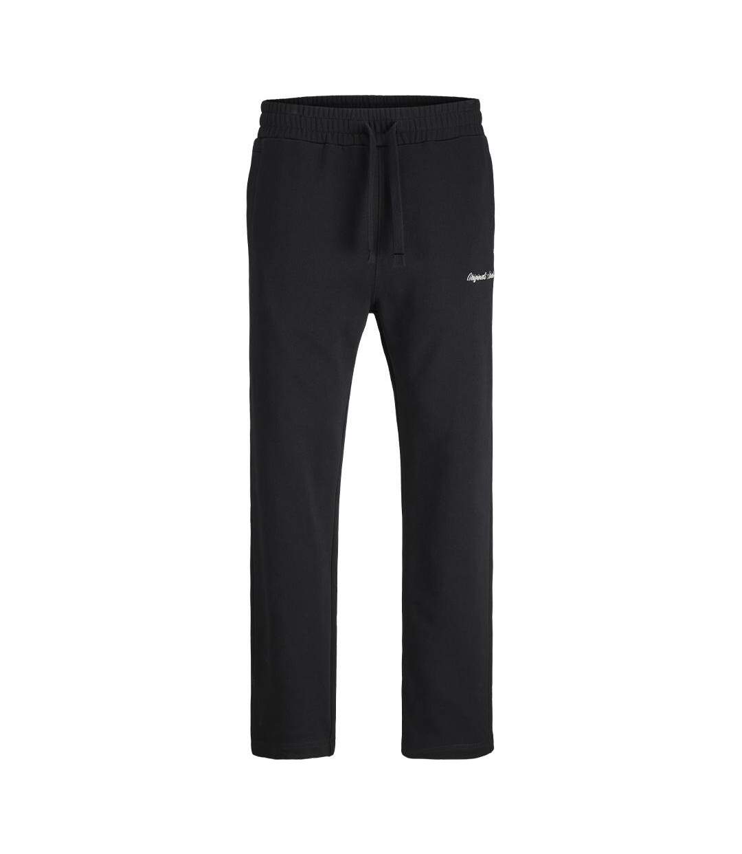 Pantalon fluide noir homme jack & jones kaness-1