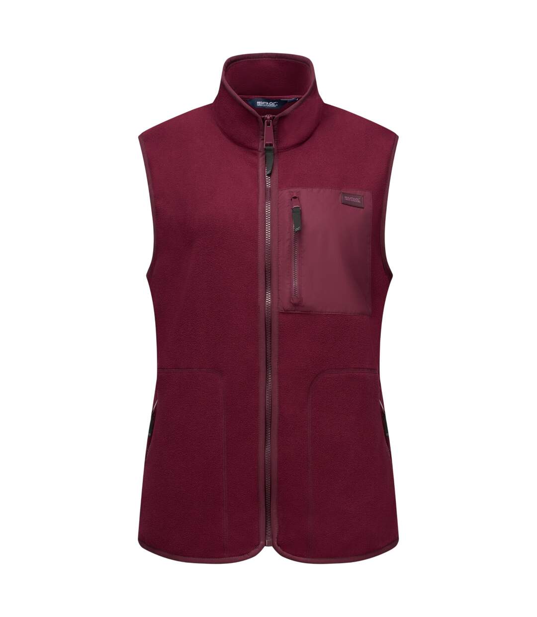 Womens/ladies Frankie Microfleece Body Warmer Fig Regatta-2