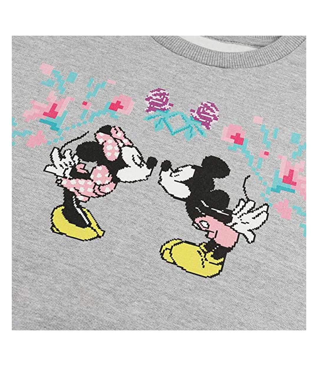 Disney - Sweat - Femme (Gris chiné) - UTTV1315-3