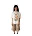 Unisex Adult Deer T-shirt Ecru The Ragged Priest-1