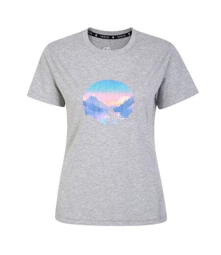 Dare 2B - T-shirt IN THE FOREFRONT - Femme (Gris clair Chiné) - UTRG8690
