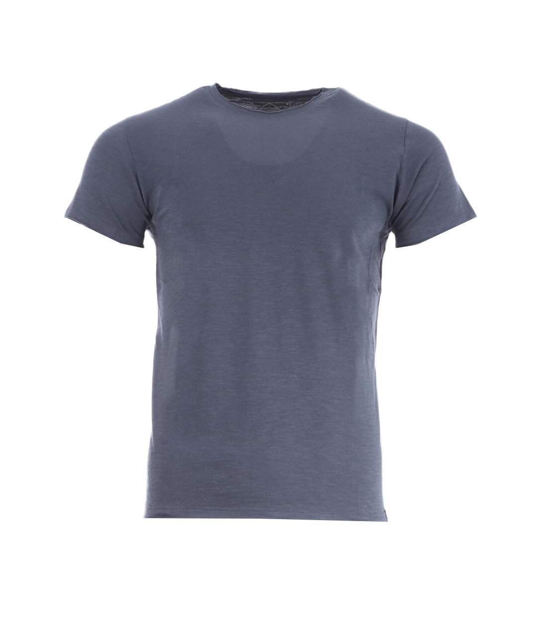 T-shirt Bleu Foncé Homme La Maison Blaggio Marvin - M-1