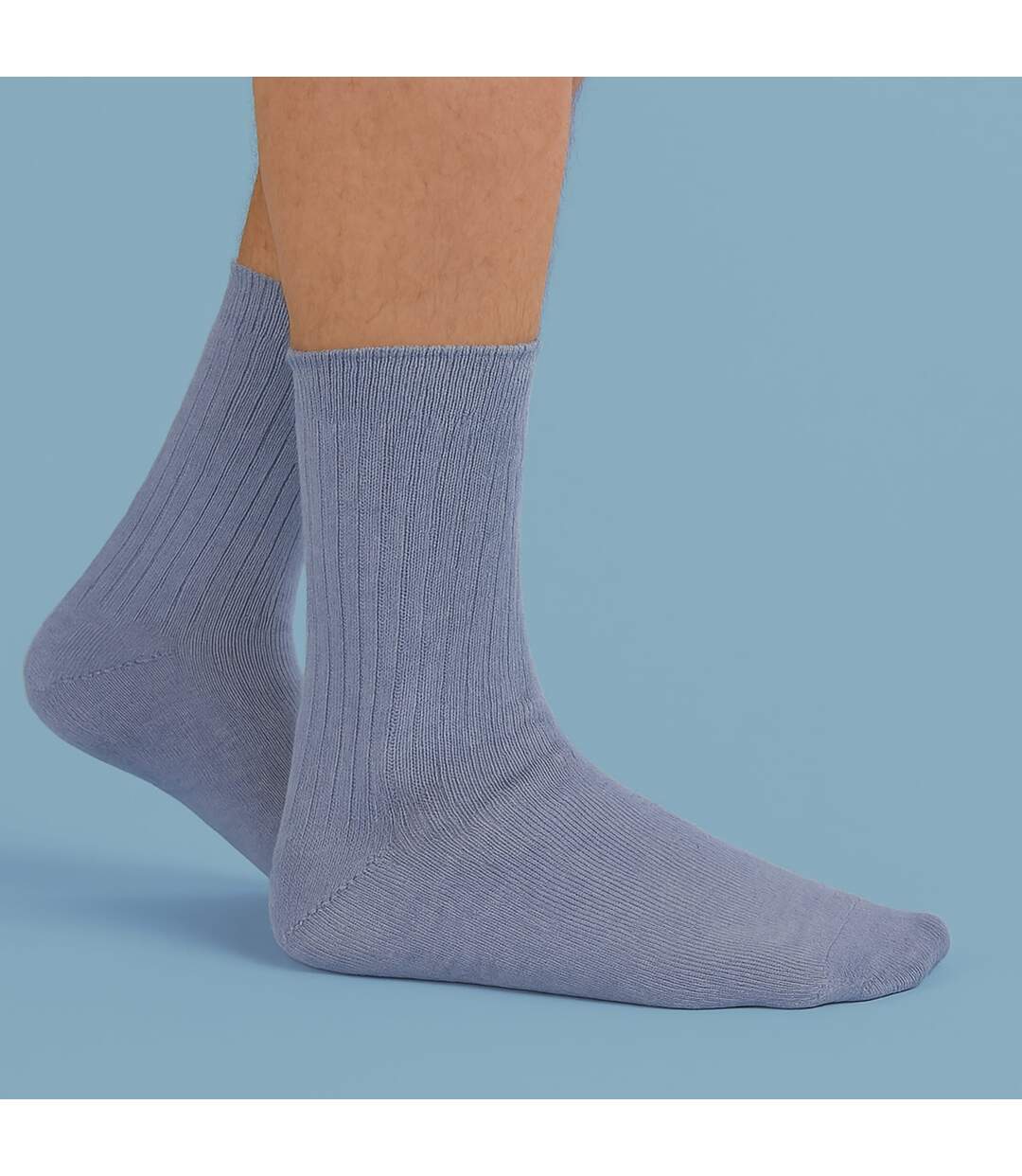 Comodo - Chaussettes Randonnée Homme Alpaga & Mérinos Légères et Respirantes-5