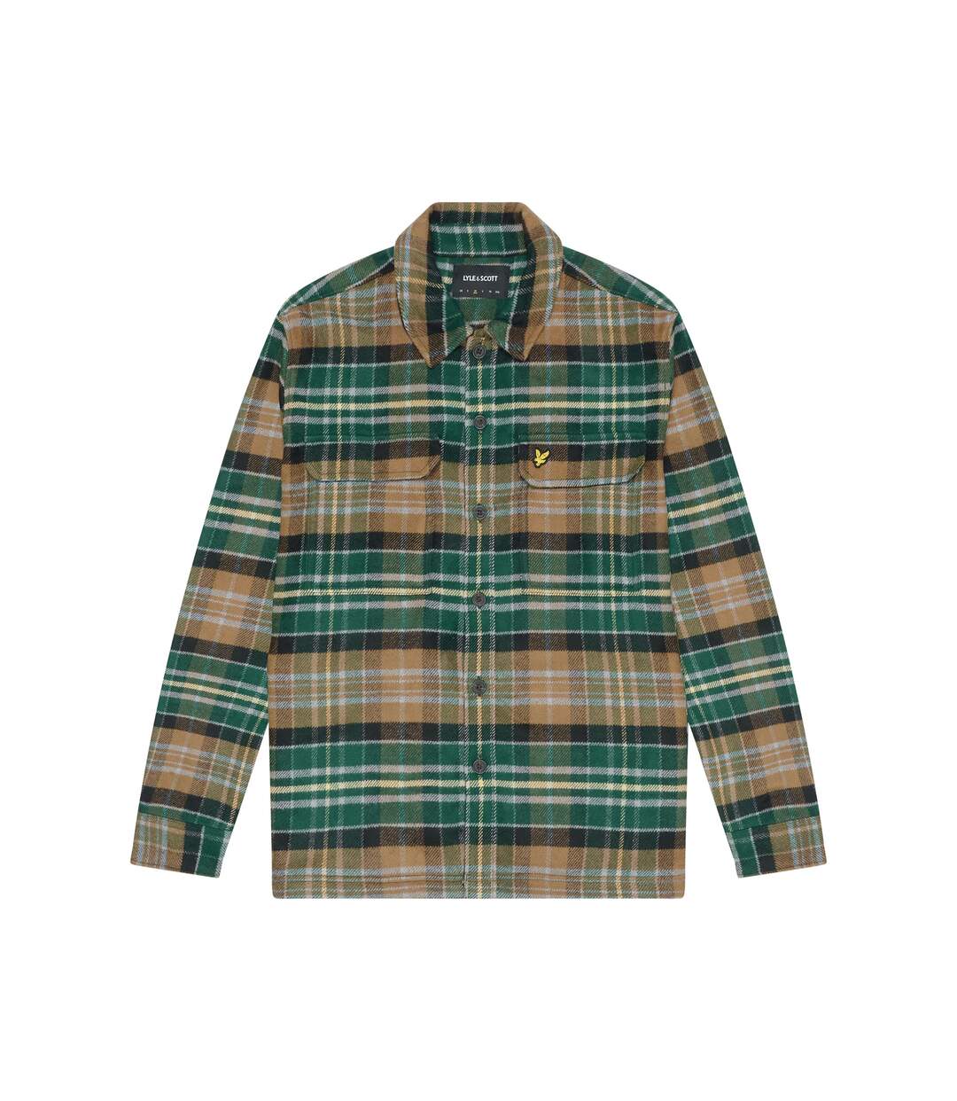 Argyle teal/taupe patrimoine Lyle & Scott-1